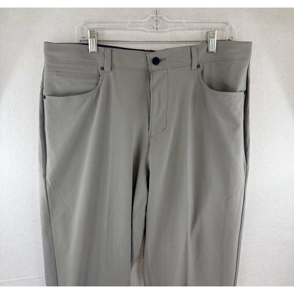 VRST Golf Slim Tech Commuter Pants Men's‎ 36x30 Silver Shadow 5 Pocket NWT